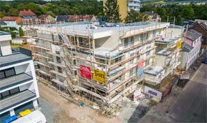 Verputzerarbeiten Mehrfamilienhaus in Sankt Wendel 